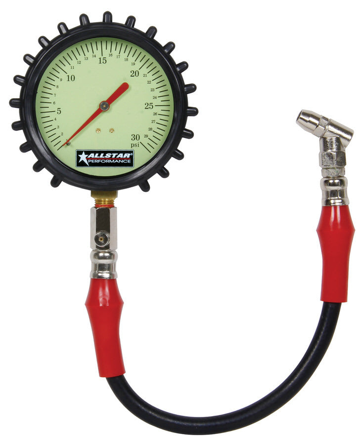 Tire Pressure Gauge, Glow In the Dark 0-30psi